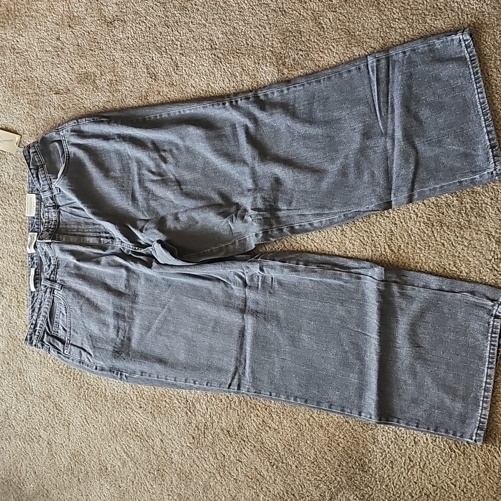 Women's Relaxed Wide Leg Jeans - Universal Thread- Gray - Size 20